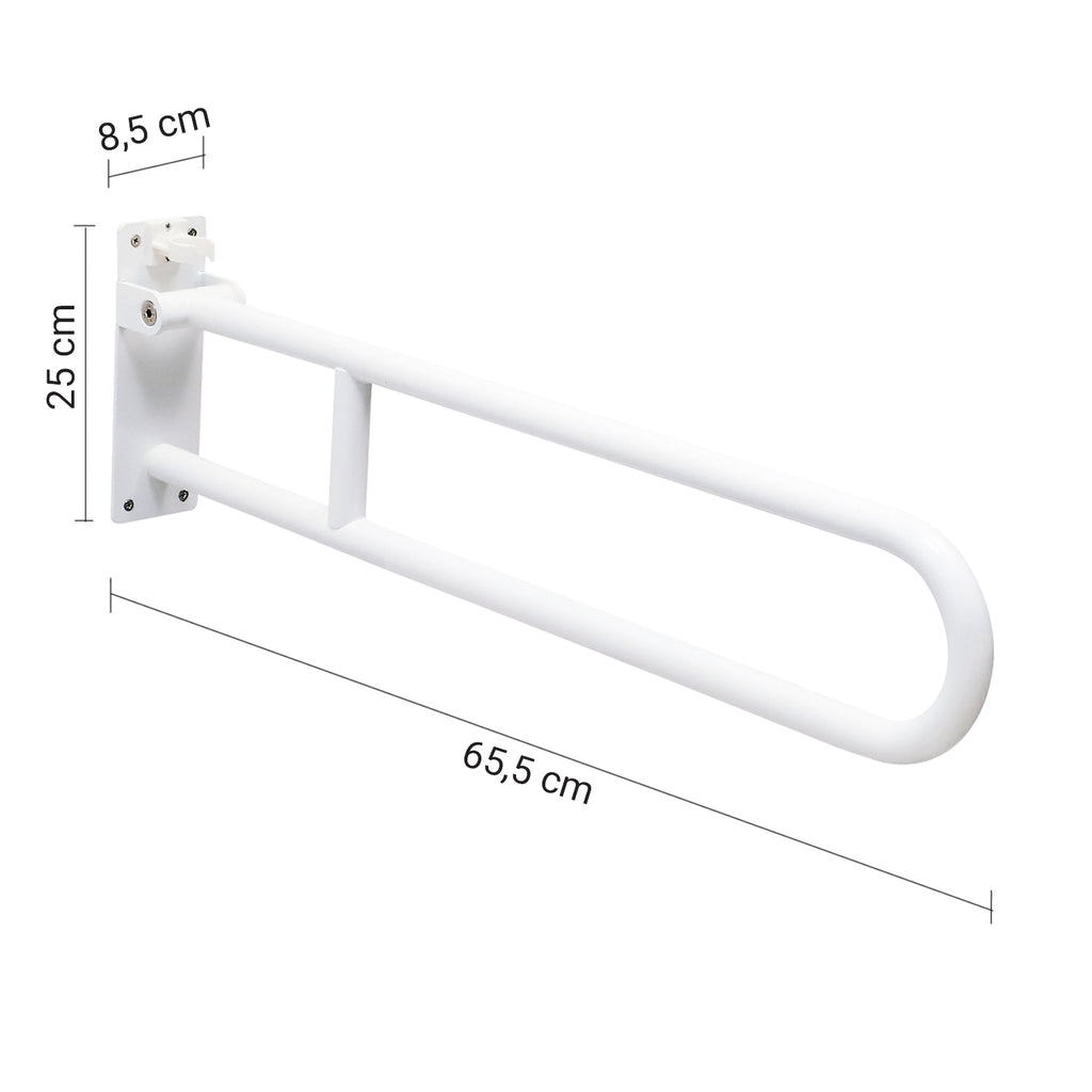 Appoggio ribaltabile modello Fortis Gedy - Finitura Bianca