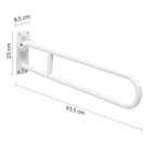 Appoggio ribaltabile modello Fortis Gedy - Finitura Bianca