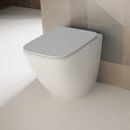 Vaso a terra con copriwater soft close Nilo BathCore L 36 Ã— P 52 Ã— H 42 cm â€“ Bianco lucido