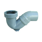 Sifone allacciamento per vaso turca a uscita orizzontale - Diametro Ã˜110