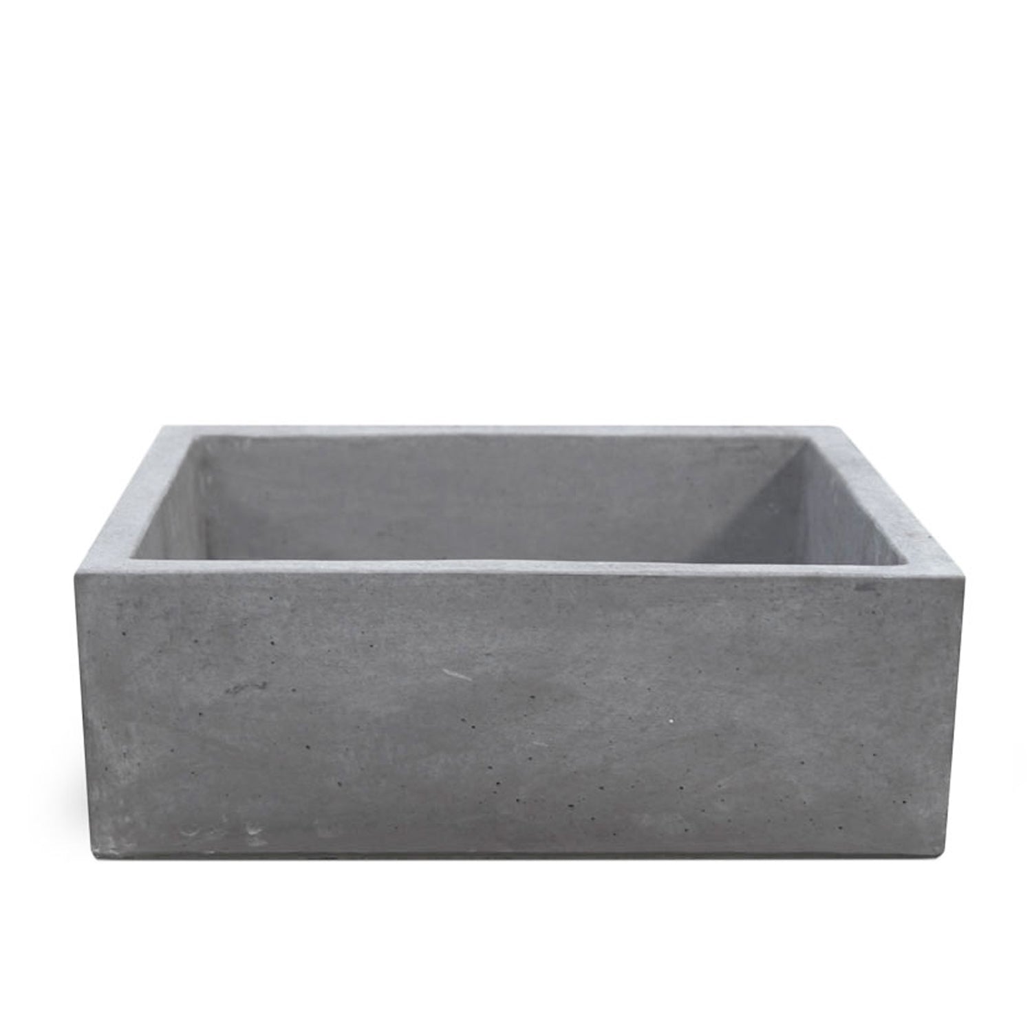 Lavello in cemento colorato Nero Antracite cm 45x42x16h cm modello Turia