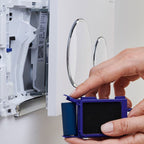 Sistema di sanificazione Geberit DuoFresh per l'apertura laterale delle cassette Sigma 8