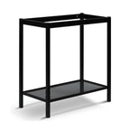 Supporto in metallo nero per acquai XL cm 68