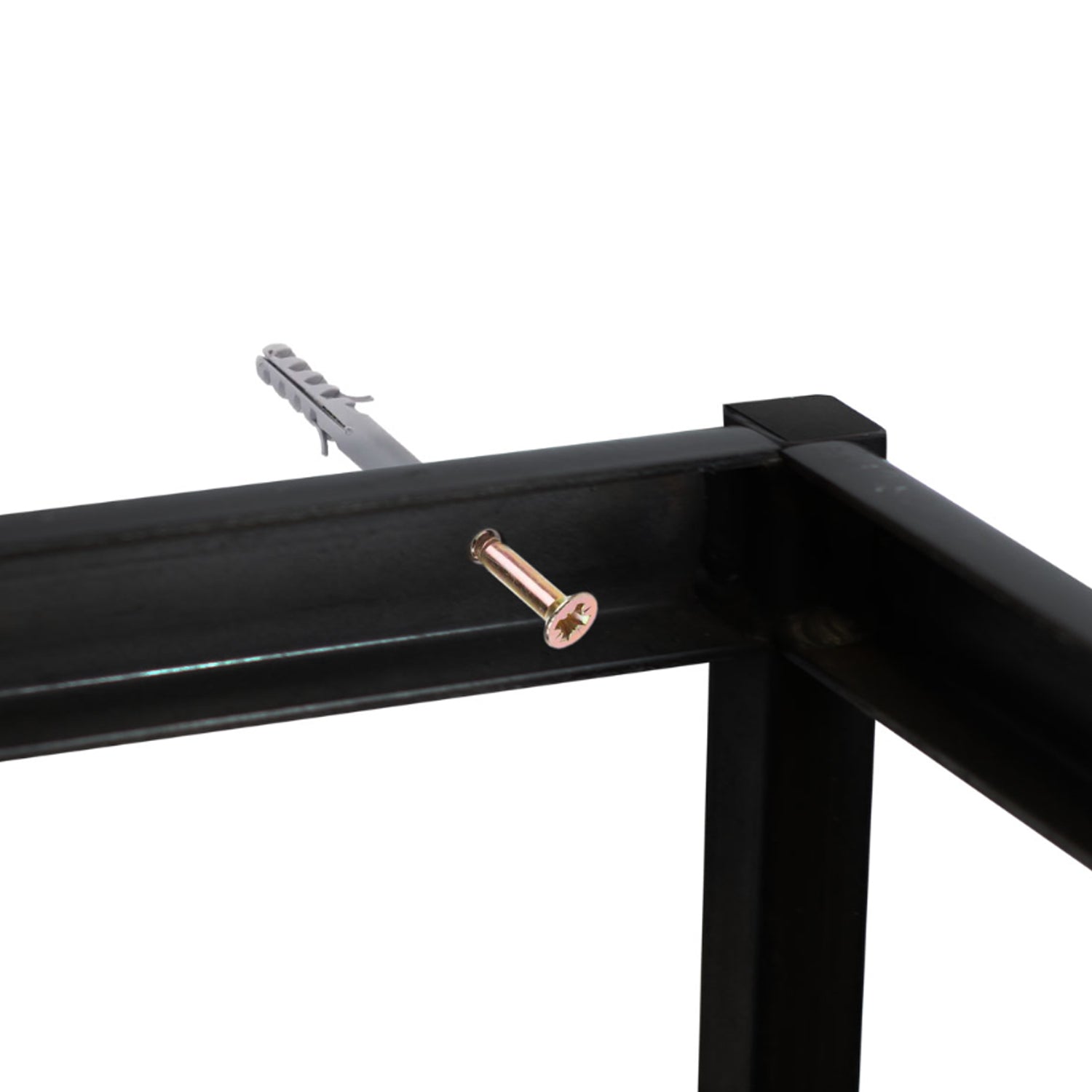 Supporto in metallo nero per acquai XL cm 68