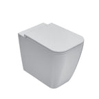 Sanitari Filo parete Ceramica Globo Stone 56 Multi scarico traslato con Sedile soft close