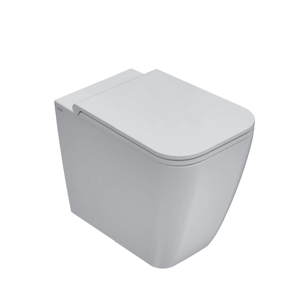 Sanitari Filo parete Ceramica Globo Stone 56 Multi scarico traslato con Sedile soft close