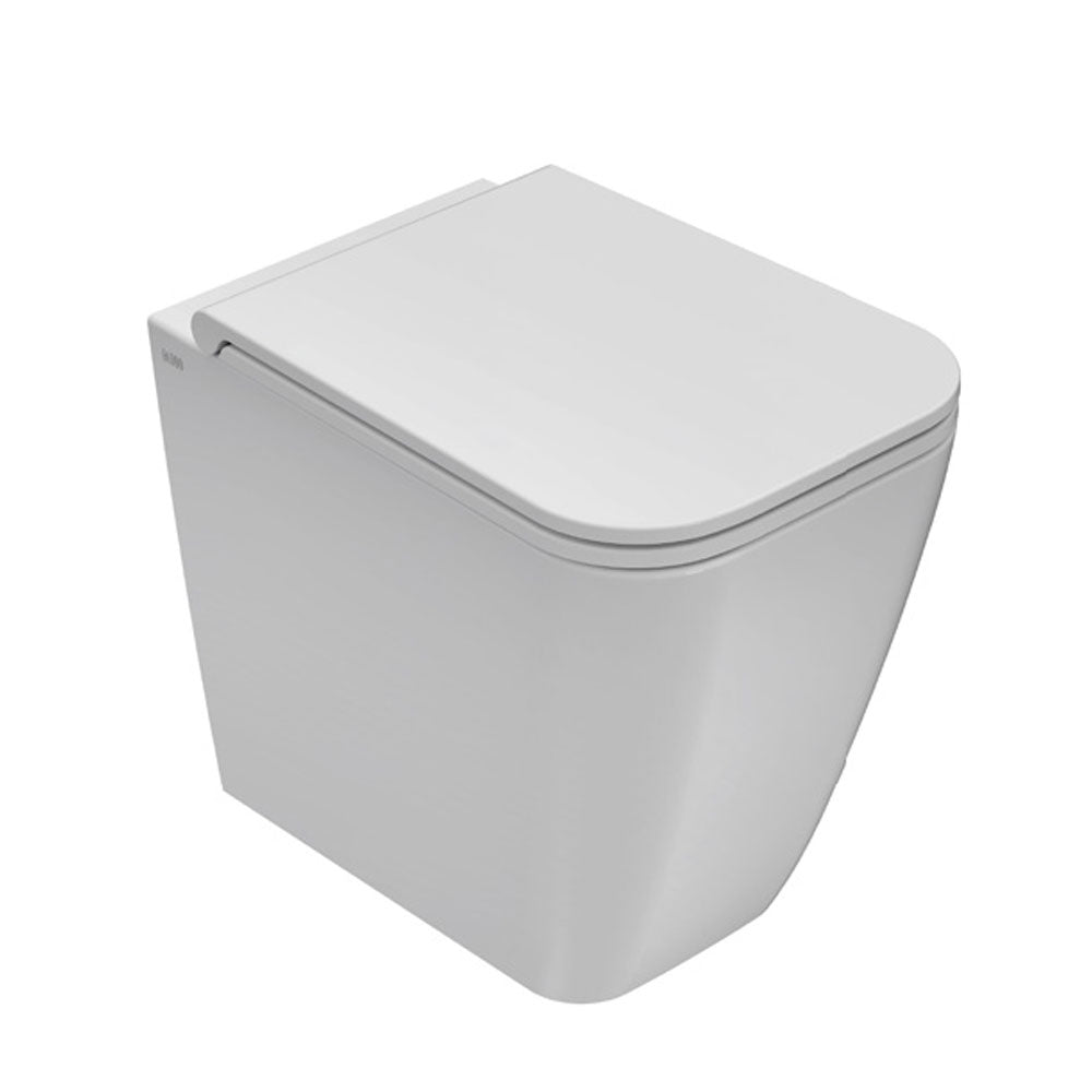 Sanitari Filo parete Ceramica Globo Stone 56 Multi scarico traslato con Sedile soft close