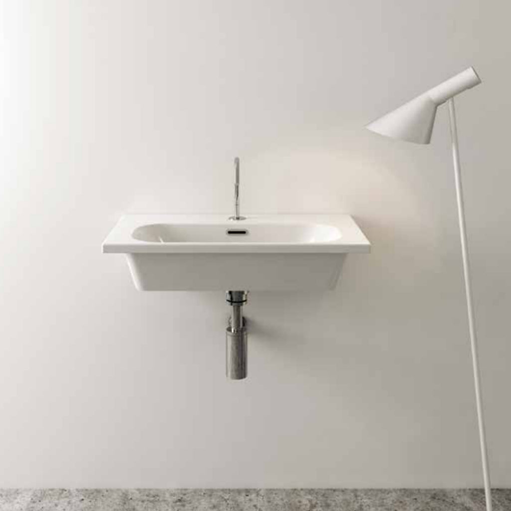 Lavabo Sospeso o da Incasso Domus Falerii modello F50 70x39 cm