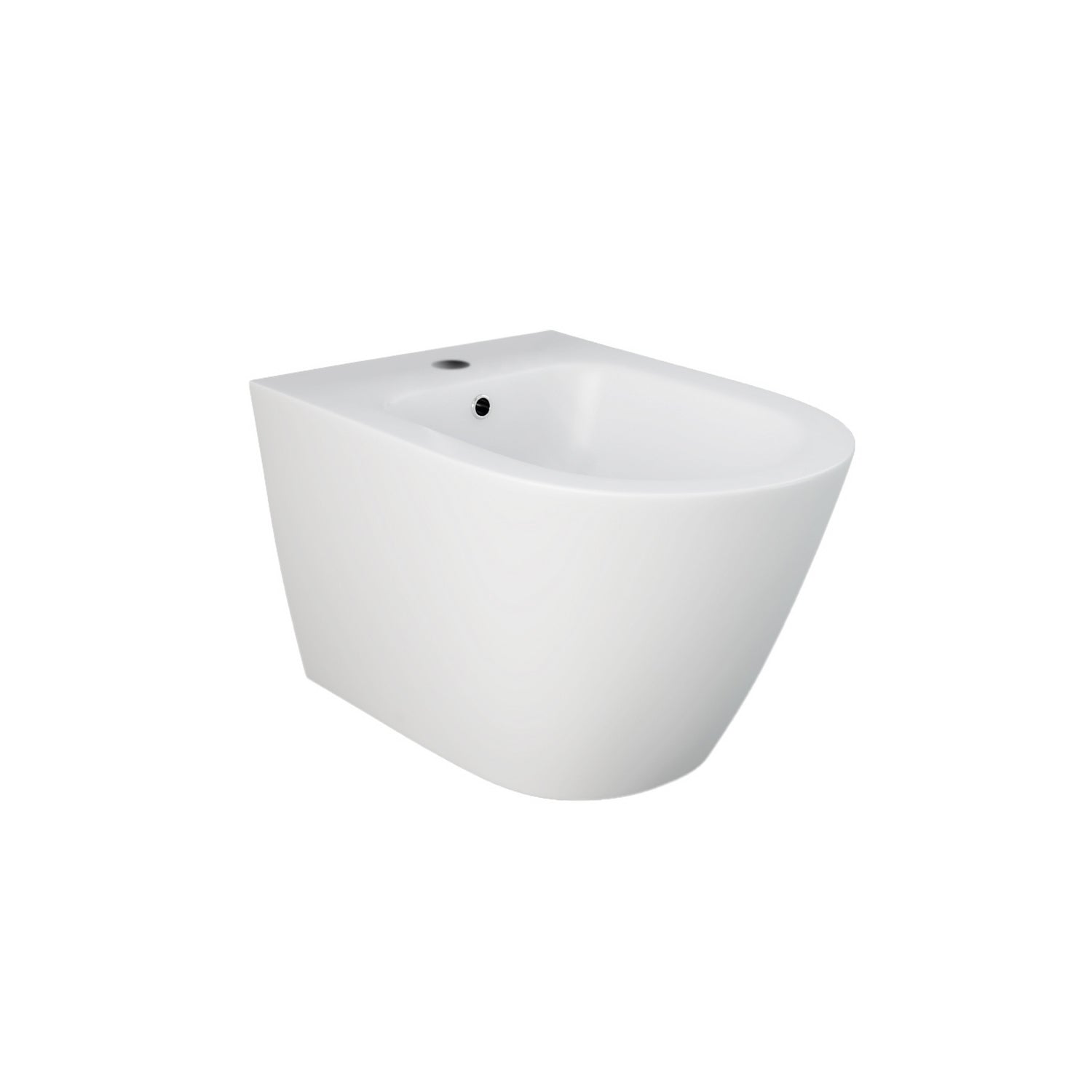 Sanitari sospesi cm 52x36 mod. Sensation wc rimless+bidet+sedile soft close Bianco Opaco
