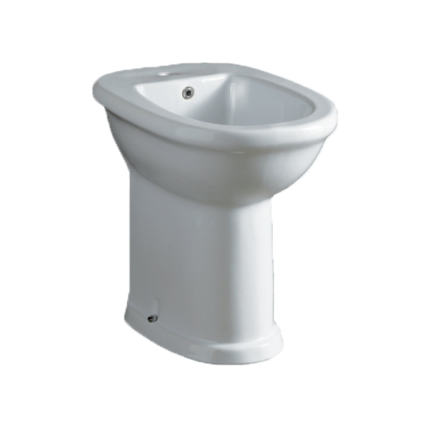Bidet disabili e terza etÃ  chiuso ceramica bianca serie comfort Alice Ceramica