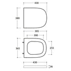 Coprivaso rimovibile Ceramica Globo modello STOCKHOLM chiusura soft close bianco