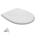 Coprivaso in termoindurente BOWL+ 55 soft close bianco