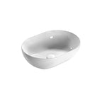 Lavabo da appoggio T-Edge 54x36 cm con bordo sottile Ceramica Globo