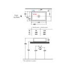 Lavabo da Appoggio Ceramica Globo Forty3 60X37 FO062.BI