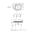 Lavabo da Appoggio Ceramica Globo Forty3 50X37 FO050.BI