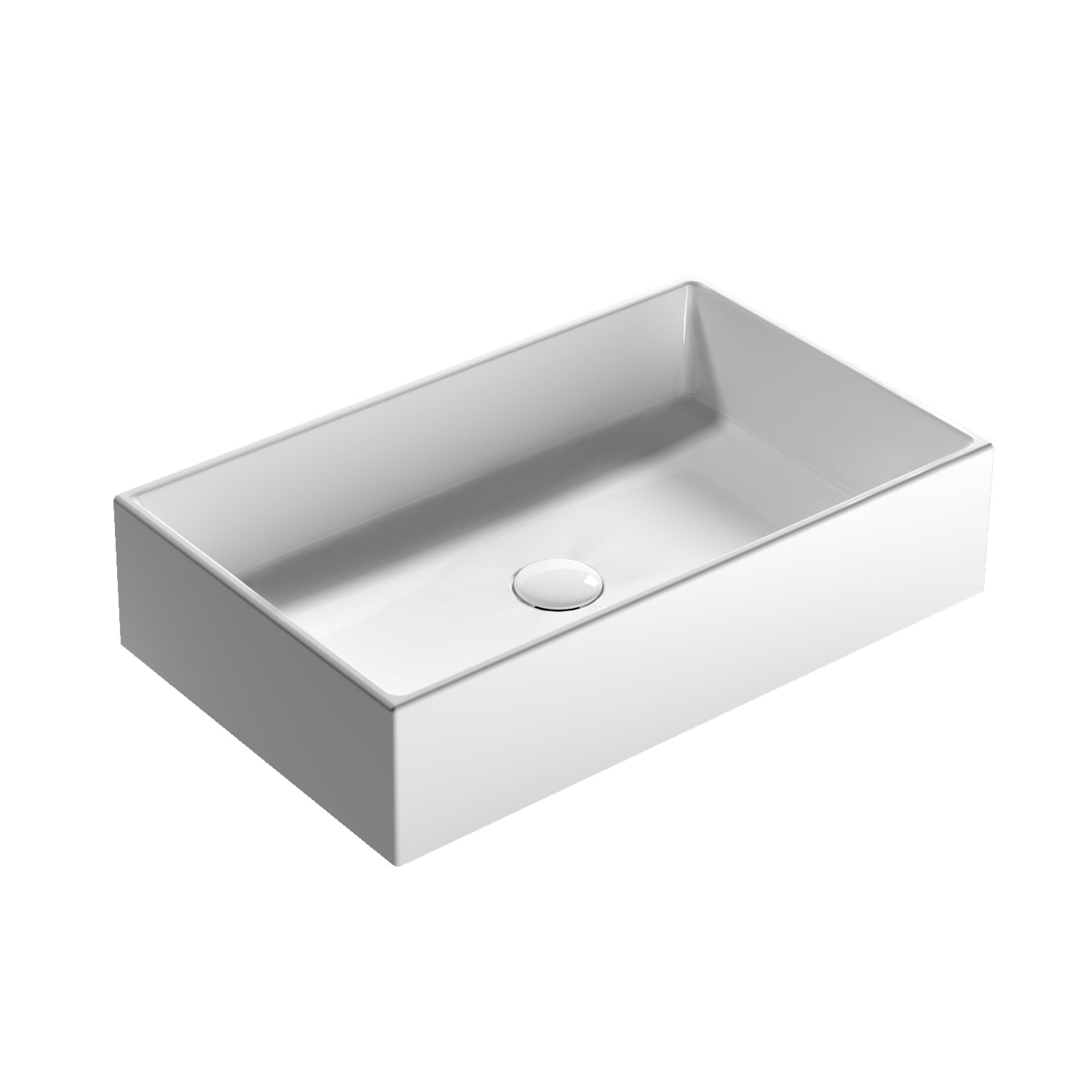 Lavabo da Appoggio Ceramica Globo Forty3 50X37 FO050.BI