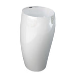 Lavabo monoblocco freestanding modello Cloud di Rak Ceramics Bianco Lucido