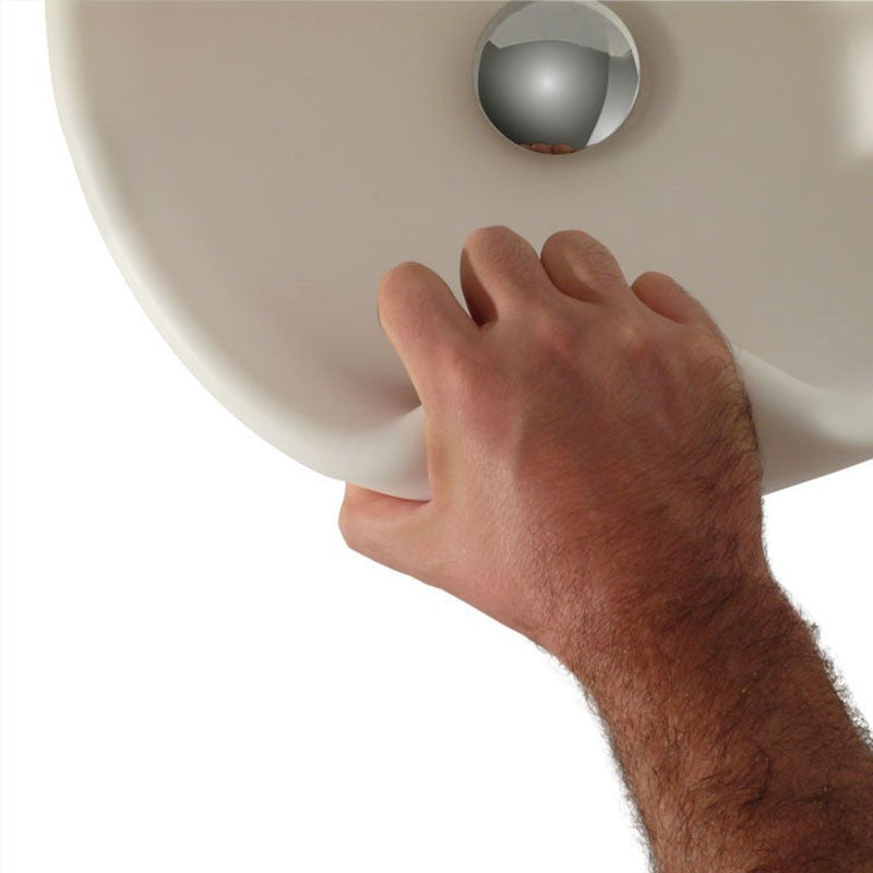 Lavabo morbido da appoggio in gel poliuretanico mod. COCCOLA GEELLI