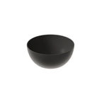 Lavabo da appoggio tondo diametro cm 40 serie Dream di Ceramica Galassia Nero Opaco