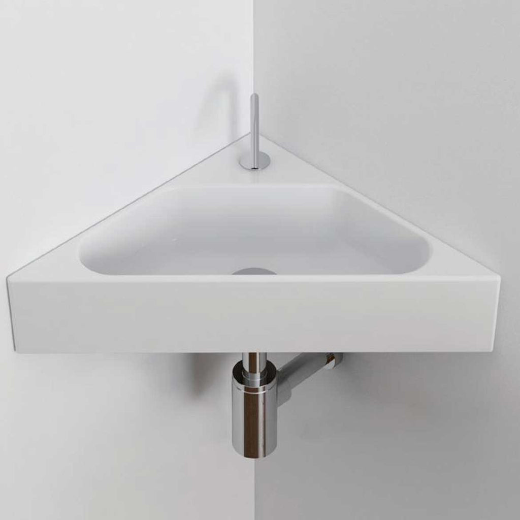 Lavabo angolare in ceramica 30x60 collezione Misura di Domus Falerii