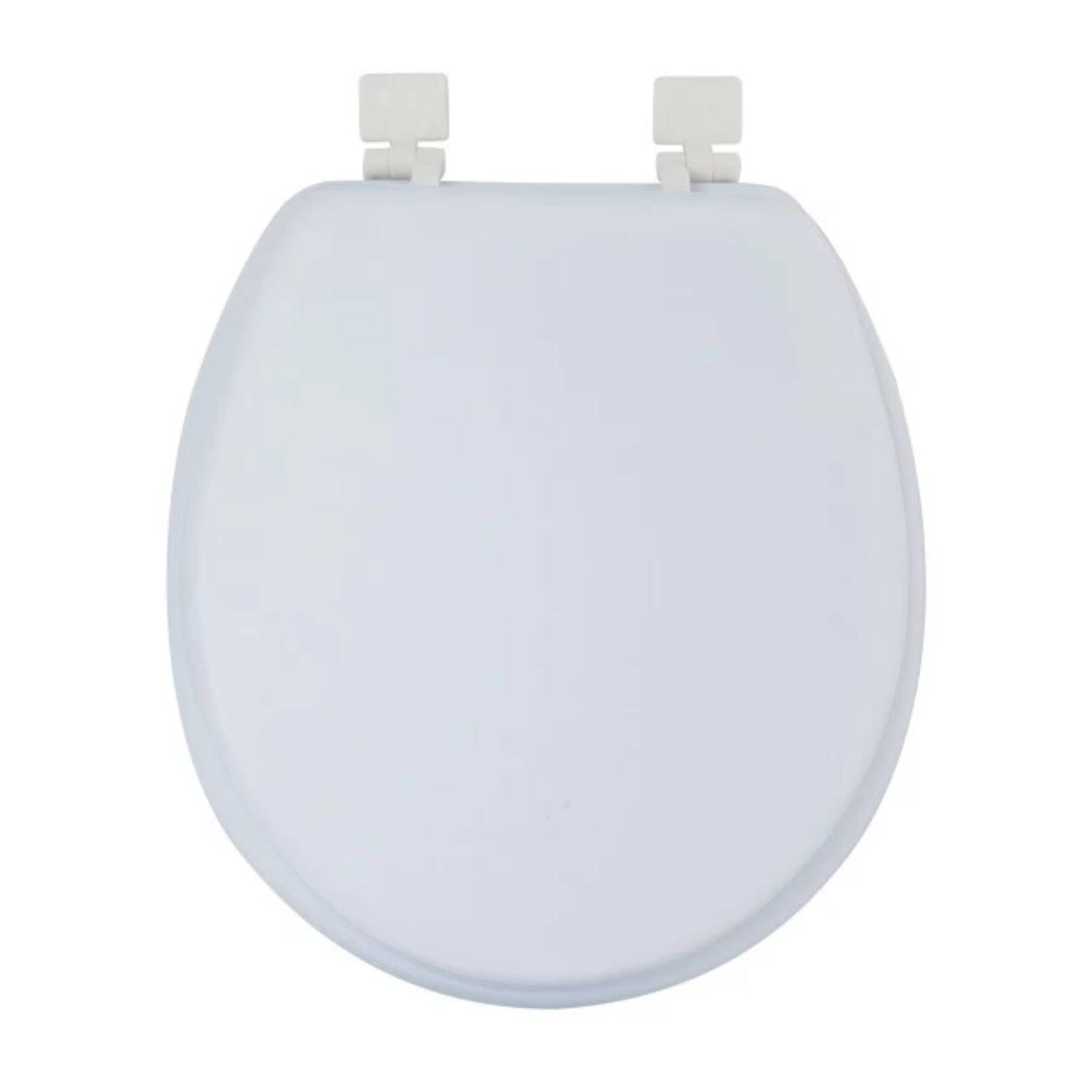 Sedile igienico morbido bianco colore bianco