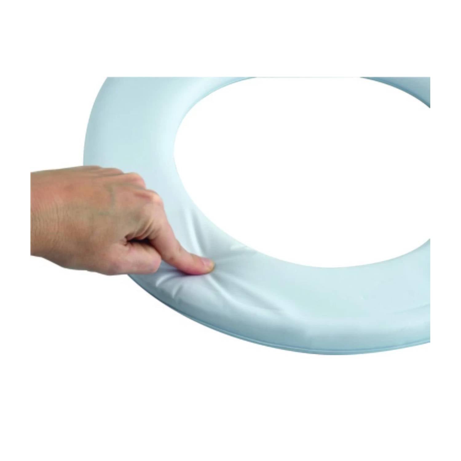 Sedile igienico morbido bianco colore bianco