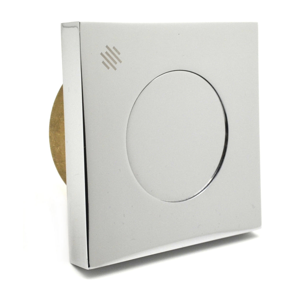 Versione outlet - Pulsante quadro in finitura cromo compatibile con le batterie di scarico Catis