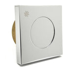 Versione outlet - Pulsante quadro in finitura cromo compatibile con le batterie di scarico Catis