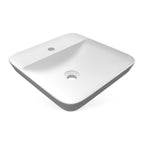 Lavabo ad incasso quadrato monoforo RAK 42x42 cm - Bianco
