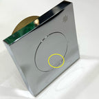 Versione outlet - Pulsante quadro in finitura cromo compatibile con le batterie di scarico Catis