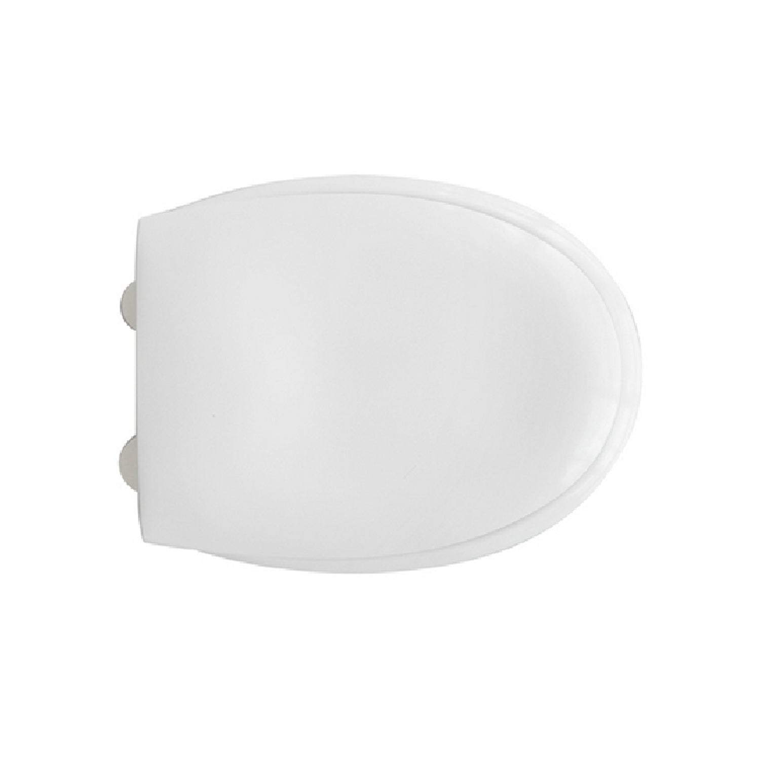 Sedile WC per ceramica Rak vaso Karla con cerniere fisse in ABS - Bianco