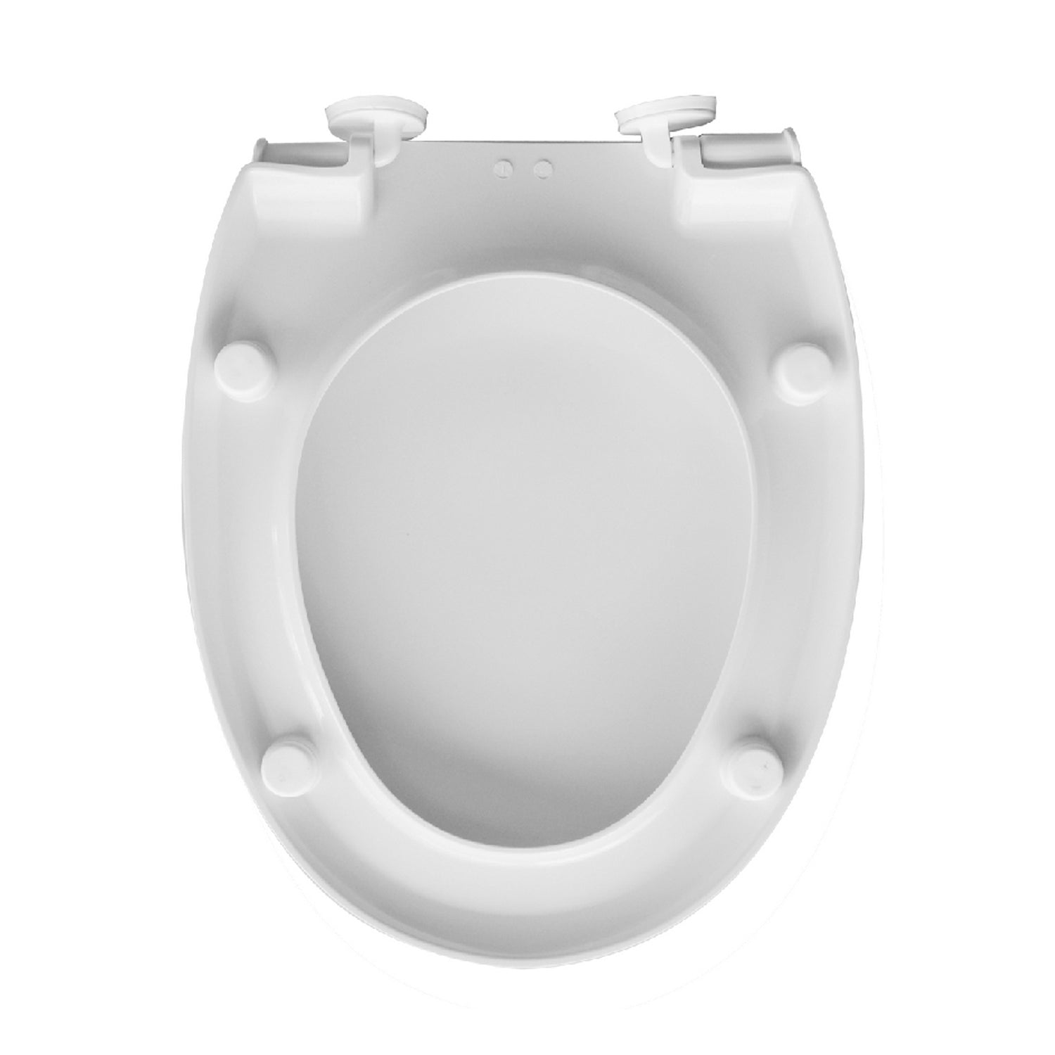 Sedile WC per ceramica Rak vaso Karla con cerniere fisse in ABS - Bianco