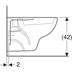 Vaso Sospeso Monoforo Pozzi Ginori ColibrÃ¬ 2 52x36 cm