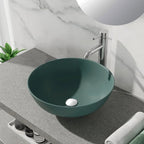Lavabo da appoggio tondo BathCore serie Viva diametro 41