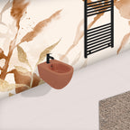 Bidet sospeso Rimless BathCore serie Infinity 53x36