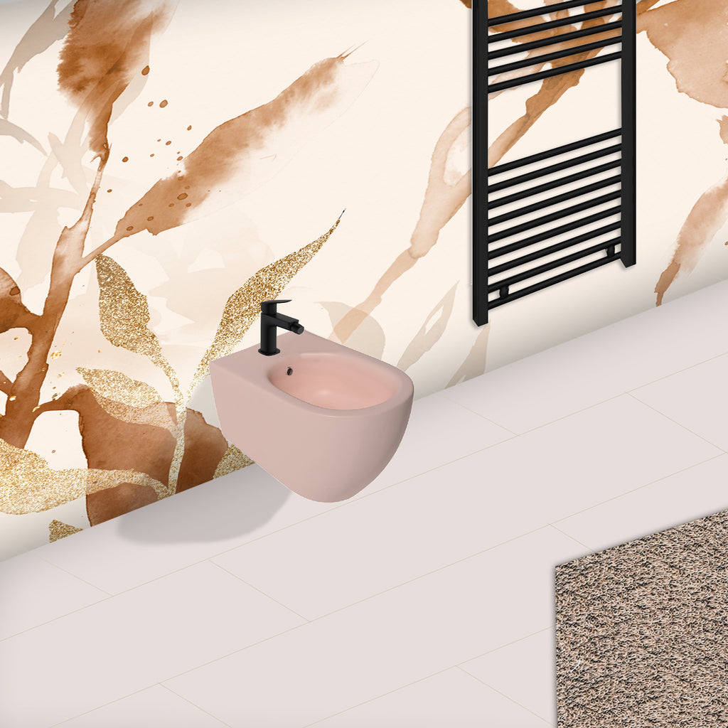 Bidet sospeso Rimless BathCore serie Infinity 53x36