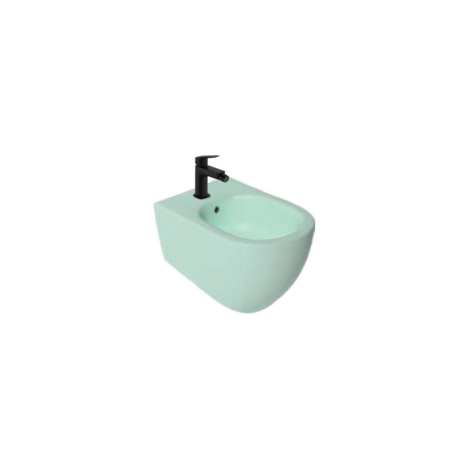 Bidet sospeso Rimless BathCore serie Infinity 53x36