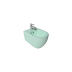 Sanitari sospesi Rimless con copriwater Soft Close BathCore serie Infinity 53x36