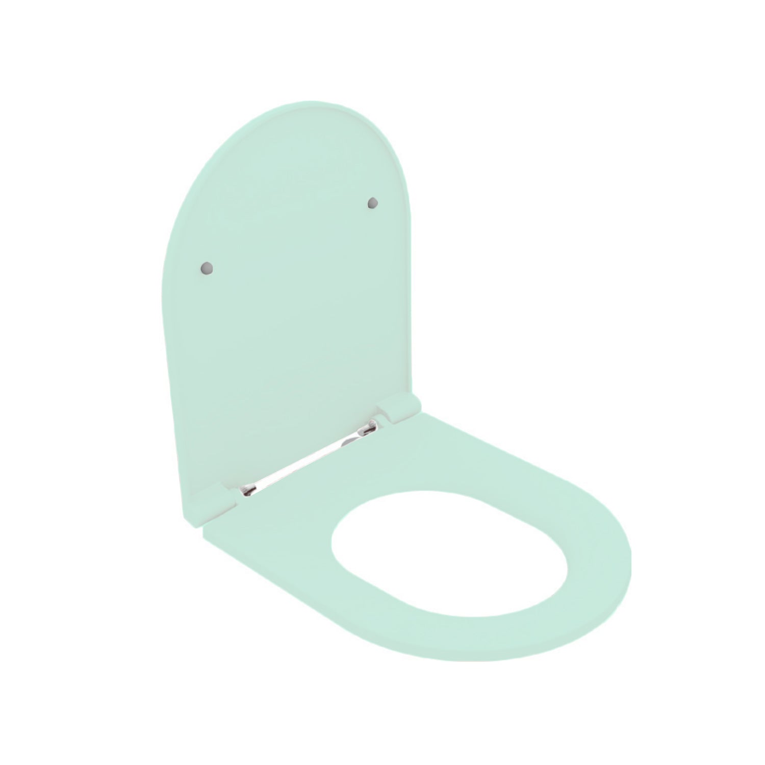 Copriwater Soft Close per vaso sospeso BathCore serie Infinity color Menta Opaco