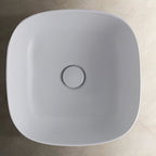 Raffinato lavabo di appoggio di Ceramica Globo