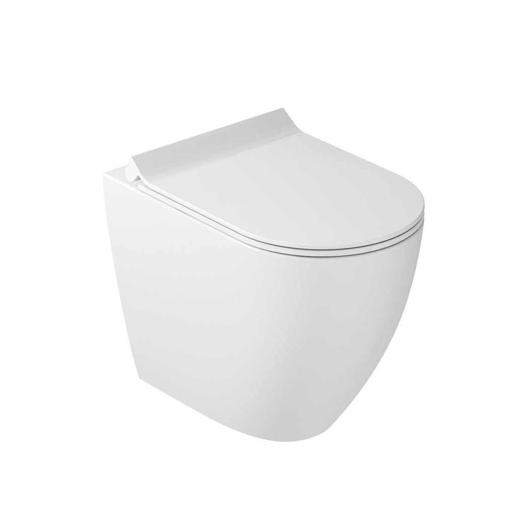 Vaso filomuro 56x36 cm serie Dream di Ceramica Galassia con sedile slim soft close