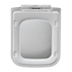 Sedile WC Soft close per vaso BathCore Jasmine filo muro/sospeso - Bianco
