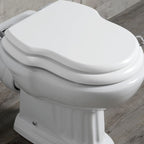 Sedile wc bianco per Vitruvit vaso Old Time larghezza 37