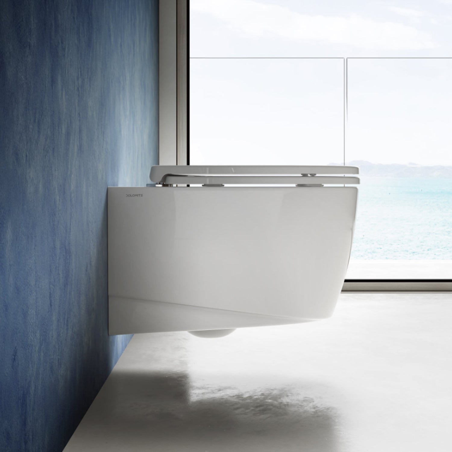 Wc sospeso Ceramica Dolomite modello Demy 54x36 cm con sedile Softclose