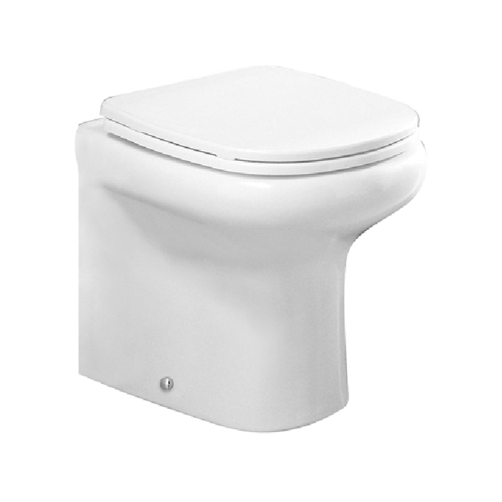 Vaso filomuro modello Compact Ninfea 51x37x40h cm - Bianco