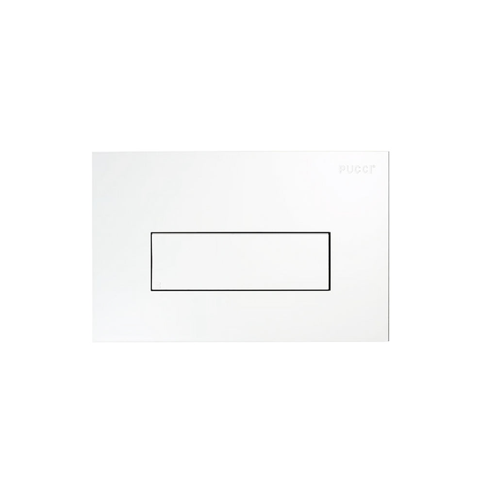 Placca per cassetta incasso Pucci modello Sara 2014 - Bianca