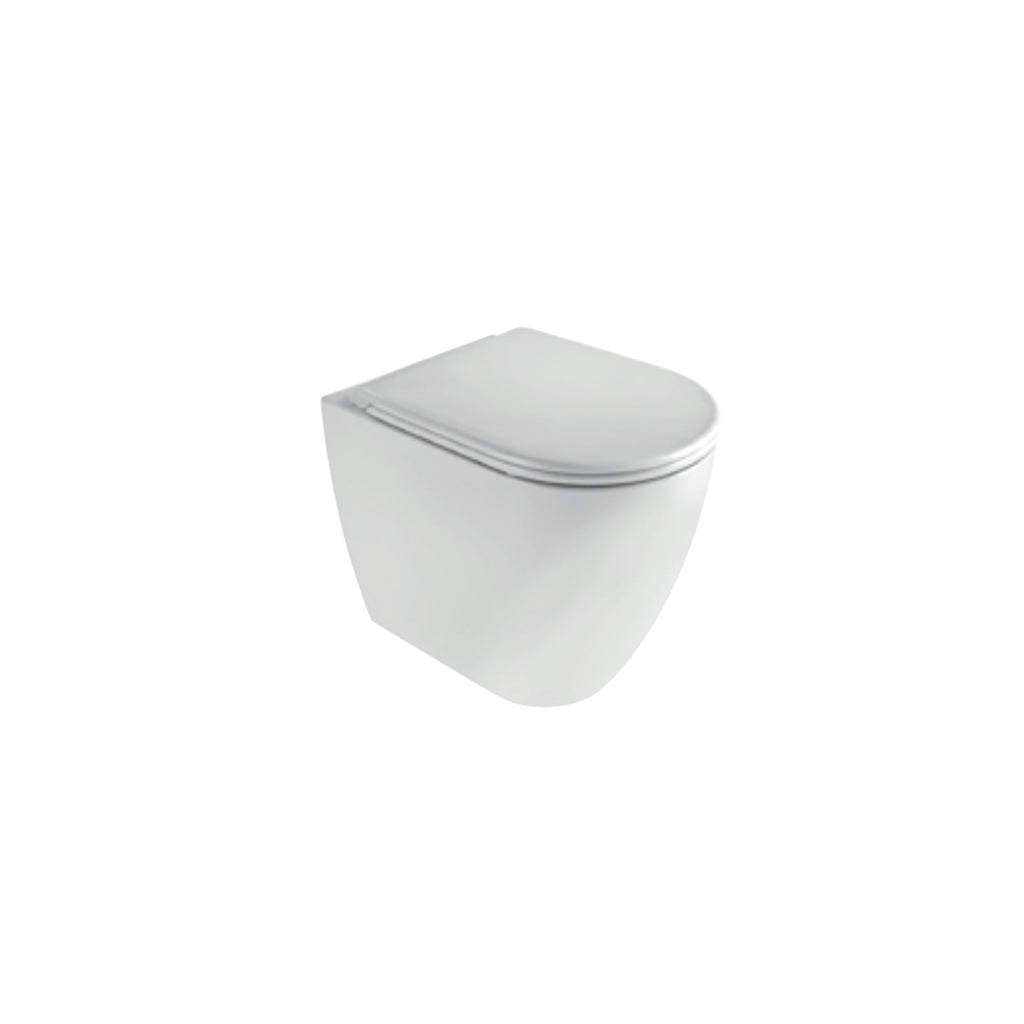 Vaso a terra modello Comoda di Azzurra Ceramica 53Ã—36Ã—H42 cm - Bianco Lucido