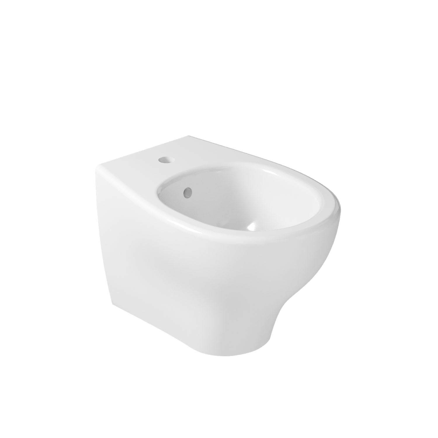 Bidet Sospeso 53x36 cm serie Eden di Ceramica Galassia