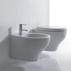Bidet Sospeso 53x36 cm serie Eden di Ceramica Galassia