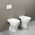 Bidet a pavimento 53x36 cm serie Eden di Ceramica Galassia